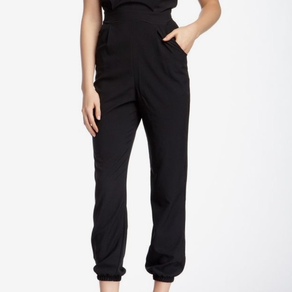 Velvet Torch black halter jumpsuit - Picture 5 of 5
